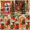 1pc90x180 Christmas Photo Booth Frame Background Banner Happy New Year Christmas Party Decoration  Xmas Gifts Photo Shoot Props