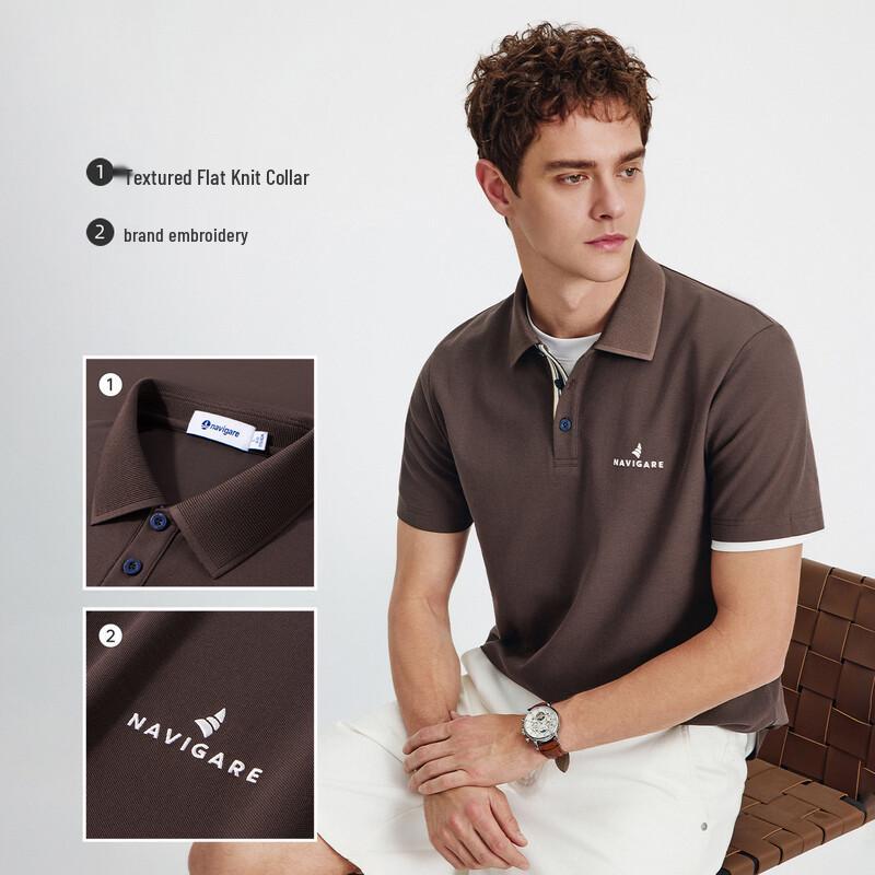 Navigare Men's Short-Sleeve Polo T-Shirt