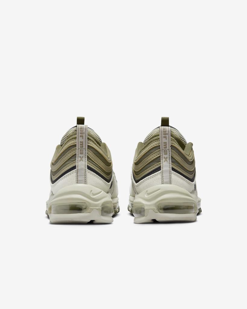 FB9619-002 Nike Air Max 97 SE Light Bone Medium Olive Neutral Black (Men's)