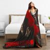 Criminal Minds Spencer Reid  Flannel Blankets  Warm Throw Blanket for Home Decor Travel Office Pattern Bedspread Sofa Bed Cover