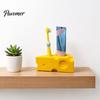 Standard Size Toothpaste Rack 3D Printed Storage Rack, Cheese Shaped Toothbrush And Holder, Moisture-Proof Multi-Sized Holes Organizer for Bathroom