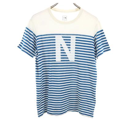 T-Shirt mit Bordürenmuster, kurzärmelig L Outdoor NT31488 Herren Gebraucht