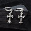 Accessories High-End Diamond Cross Earrings Women'S Frigid Wind Niche Earrings Earrings