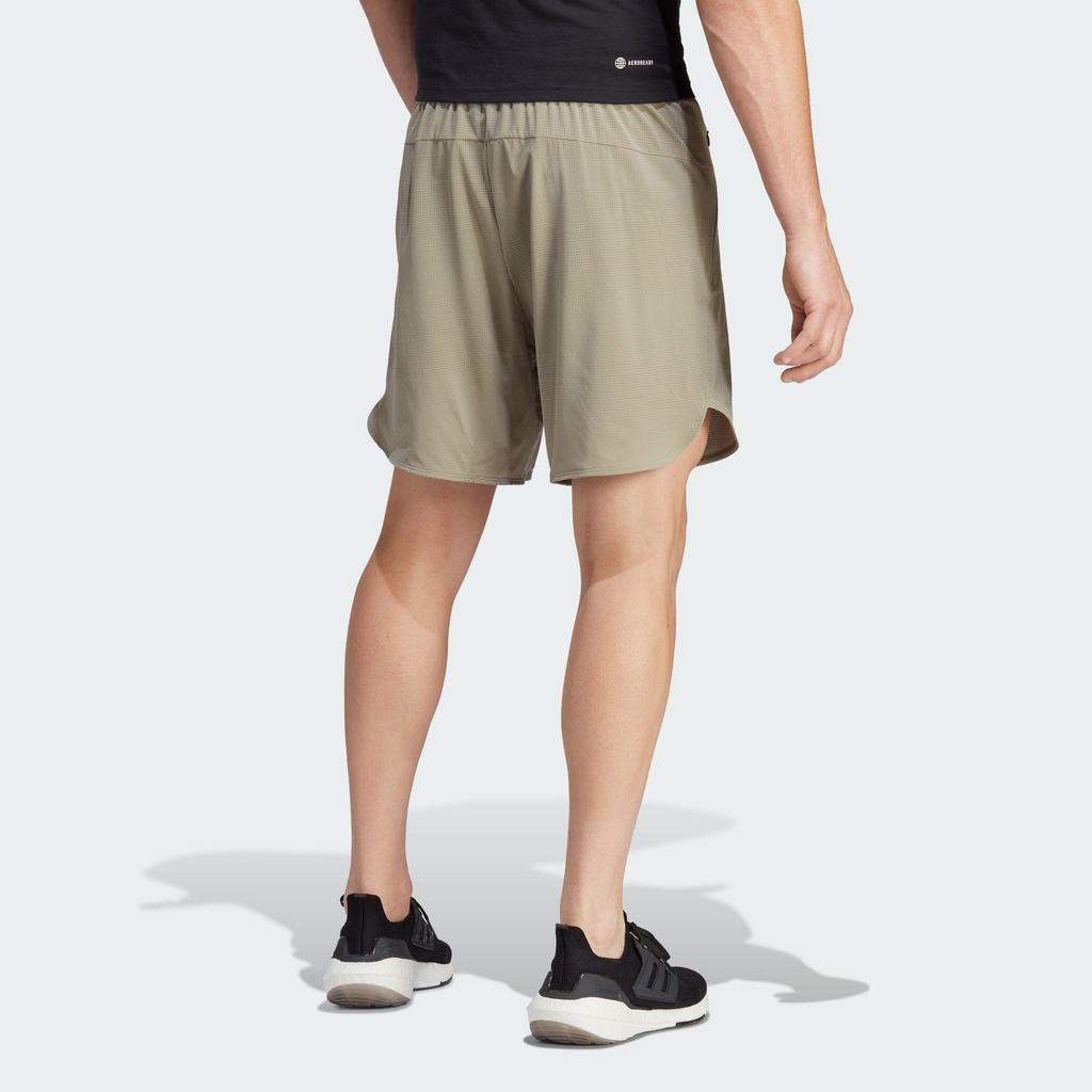 adidas Designed for Training HIIT Training Shorts 'Silver Pebble' Men's IB9081