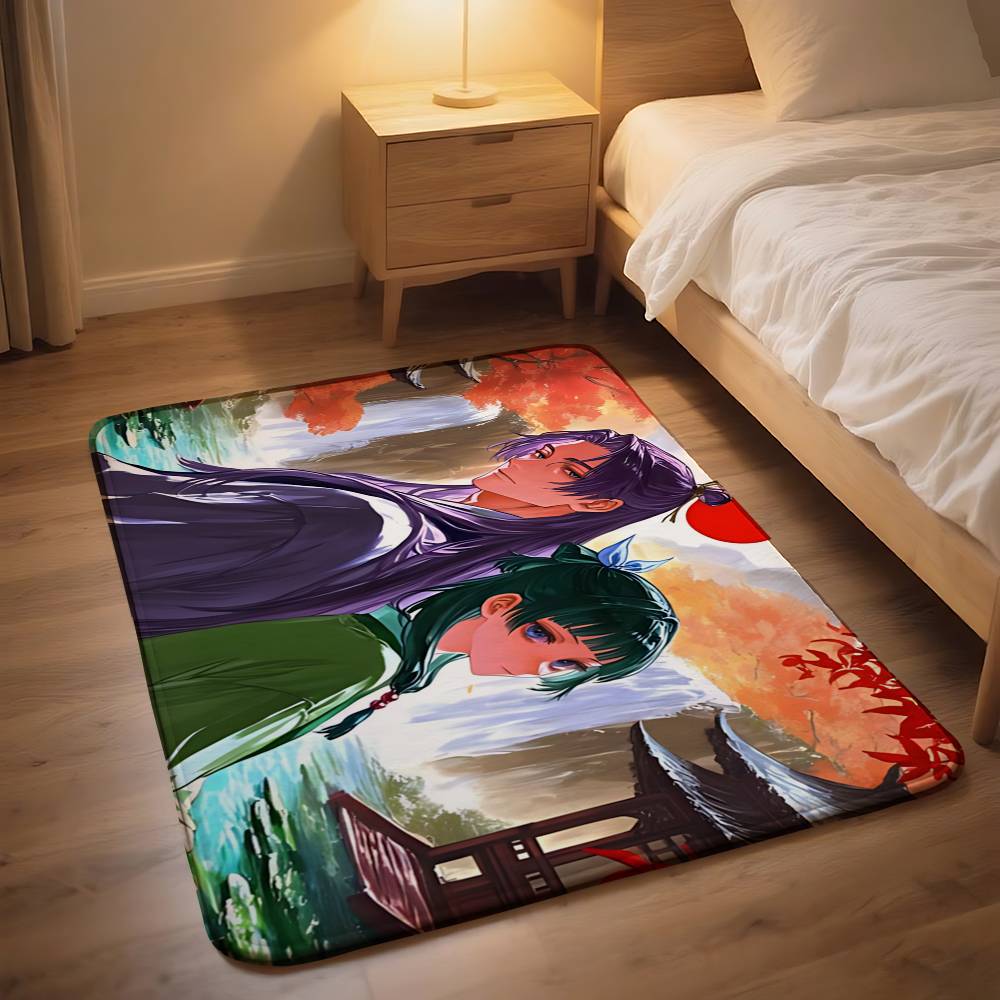 Anime K-kusuriya No Hitorigoto-S Cute Carpet Bathroom Anti-slip Mat Door Mat Home Decoration Mat Entrance Mat Scratch-resistant