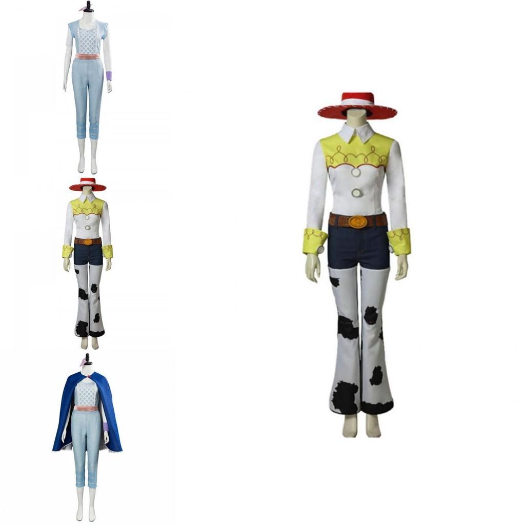 Get Ready For Adventure With Toy Story Woody Bo Peep Jessie Cosplay Stage Costumes