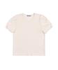 WHEN YOU MOVE Puff Eyelet Short Sleeve Tee (2 Colors)