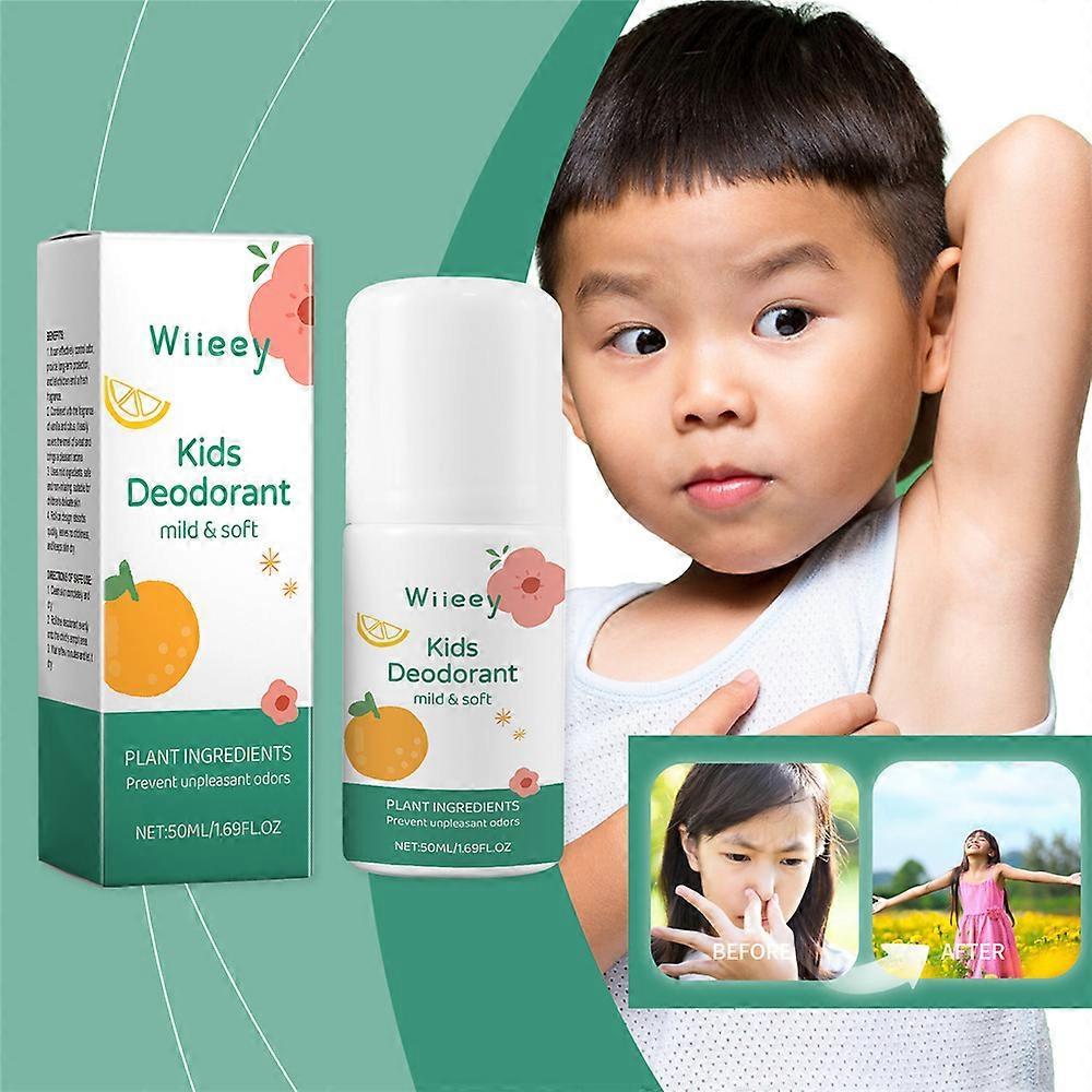 Natural Deodorant For Kids & Teens Kids Whole Body 50ml Deodorant
