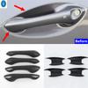 Side Door Handle / Door Handle Bowl Cover Trims For Chevrolet Tracker Trax  2024 Black/Carbon Fiber/Shiny Style Accessories