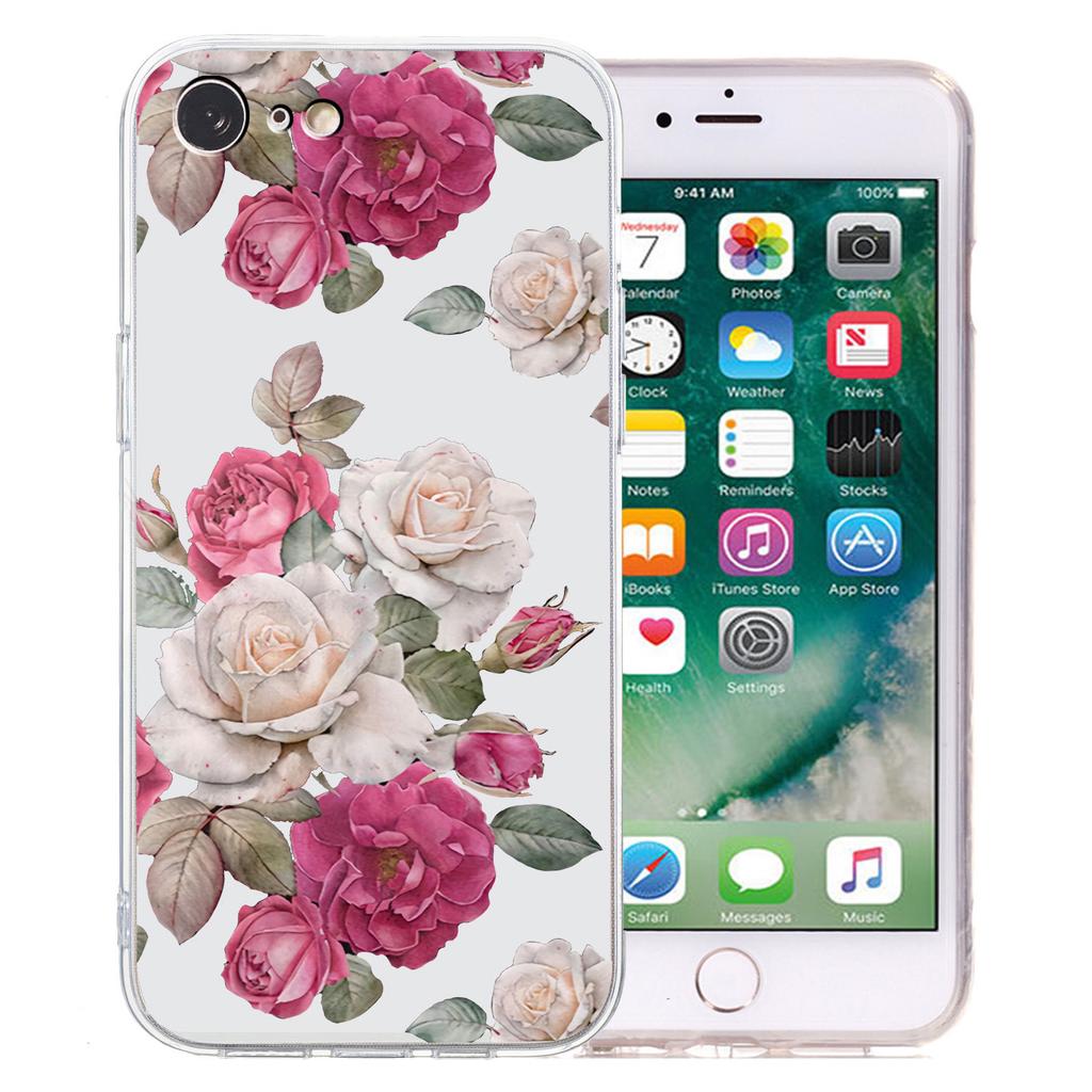 For iPhone 7/8/SE (2020)/SE (2022) Case Printed Pattern TPU Phone Back Cover