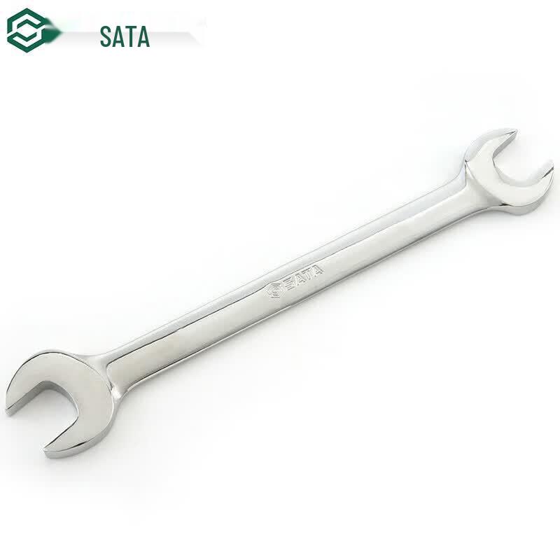 SATA Fully Polished Double Open-End Wrench