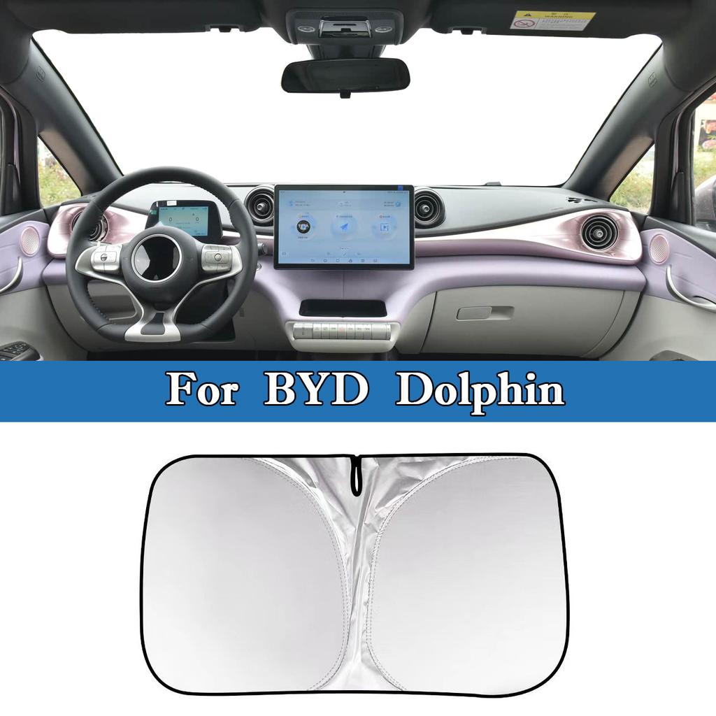 For BYD Song Han Yuan Tang Qin KING Seagull Dolphin Car Windshield Sunshade Cover Front Windo Interior Accessories UV Protection