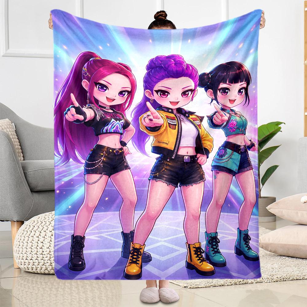 Stars Shine Bright Blanket Ultra-Soft Suitable for Picnics Couch Bedding for All Seasons Digital Print Perfect Gift for Relatives and Friends