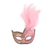 Venice Feather Half Face Mask Princess Style Party Makeup Ball Performance Prop