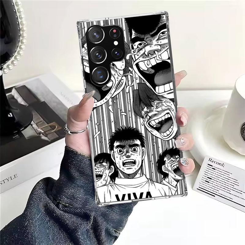 Hajime No Ippo Comics Soft Phone Case For Samsung Galaxy S22 S23 S24 S25 Edge S26 Ultra S20 FE S21 Plus + Fundas Coque Galaxy S2