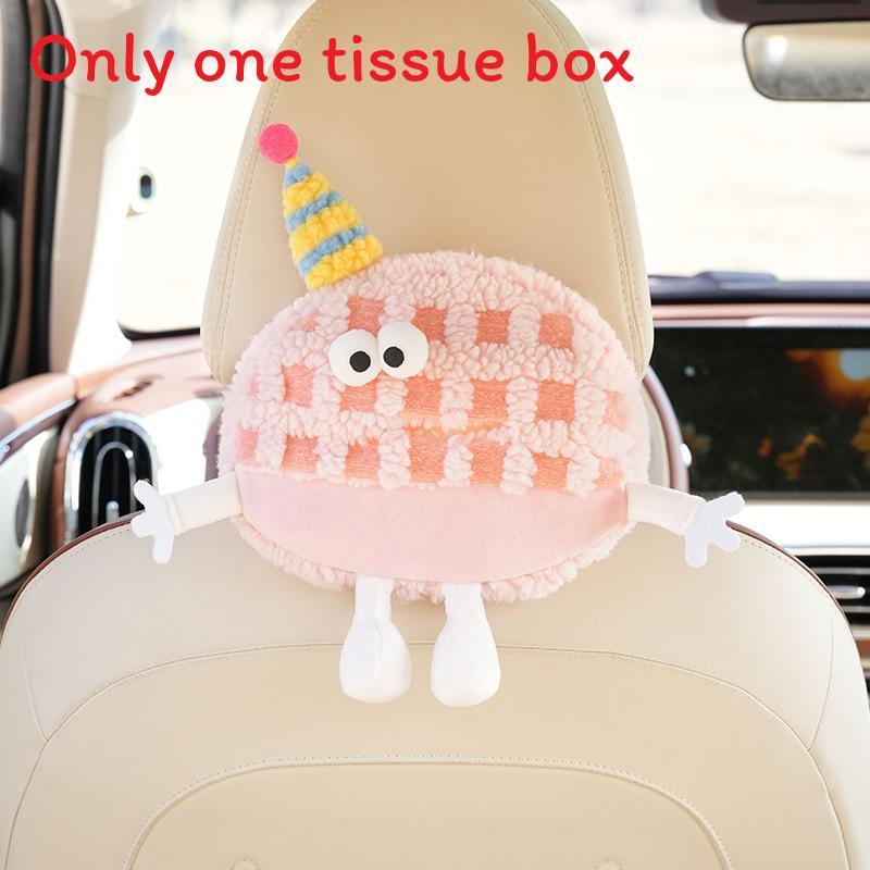 Cartoon Monster Plush Cushion With Soft Sherpa Cover For Lounge And Bed Decor