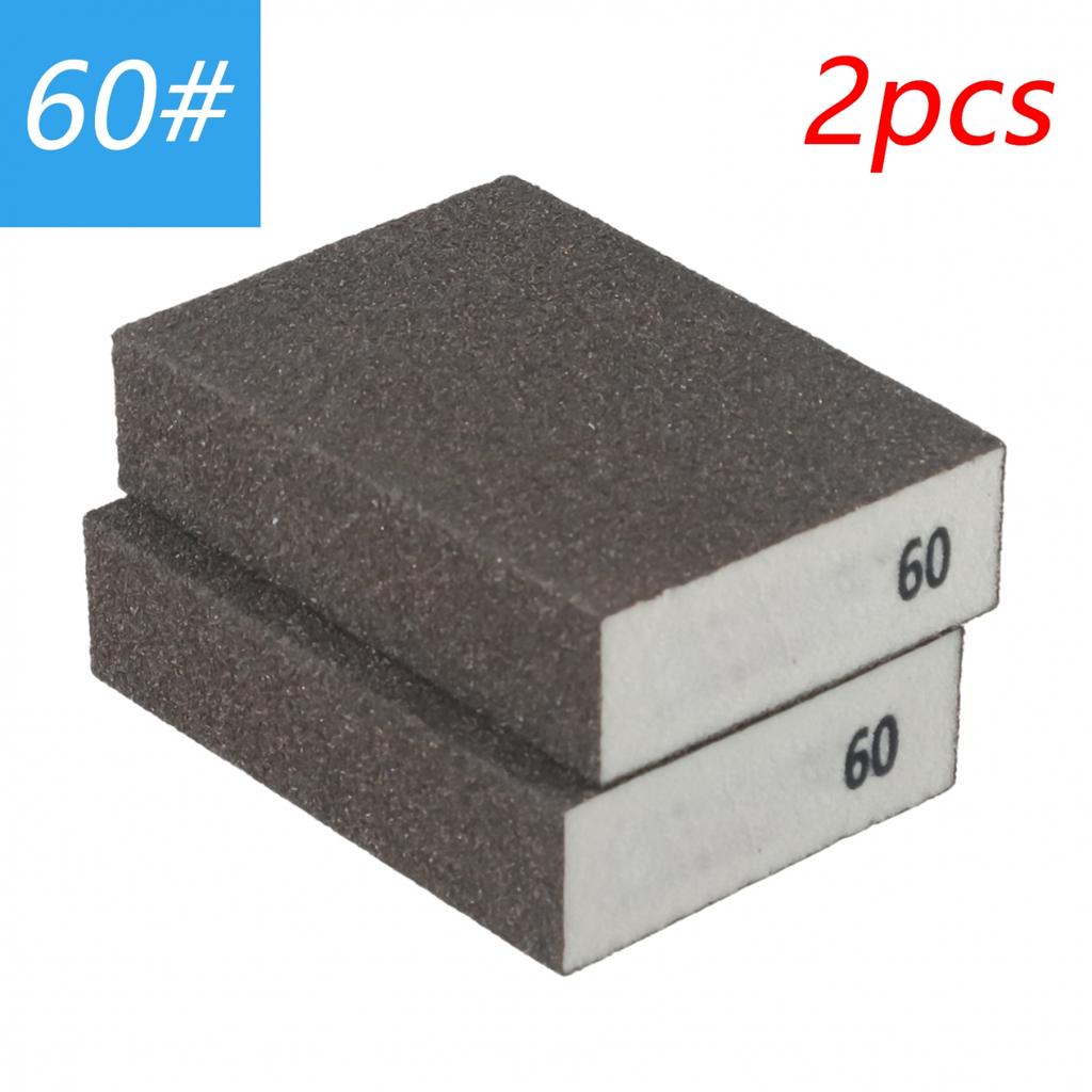 2PCSGrit Sanding Sponge Blocks Flexible Wet High Density