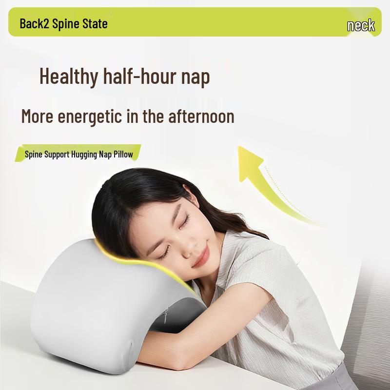 Back2 Memory Foam Office Student Nap Pillow