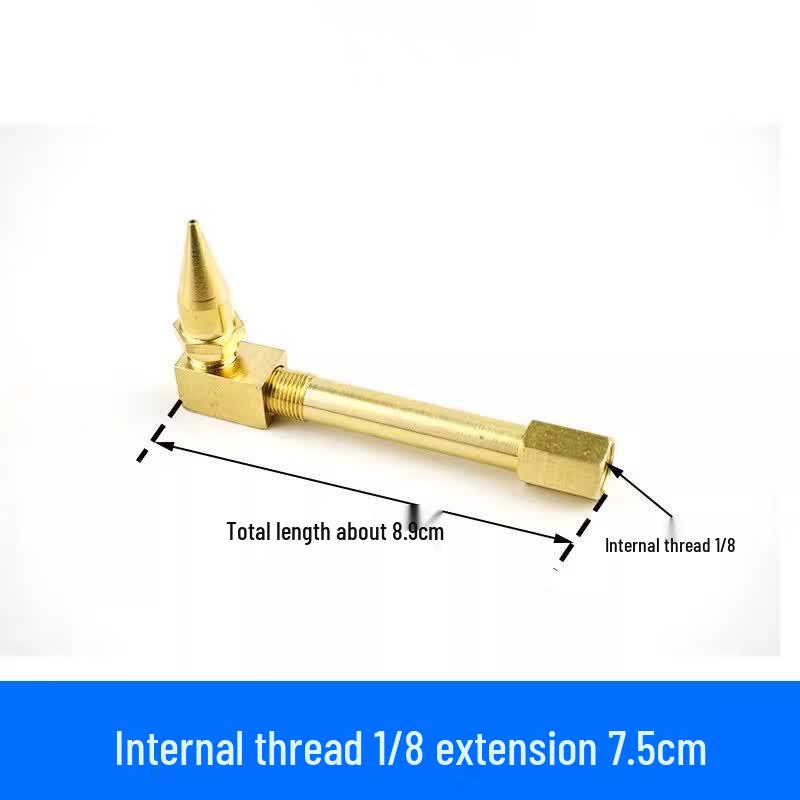 Youlan Zhizao 90-Degree Bent Grease Gun Extension Tip