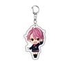 Dan Da Dan Anime Keychain Cute Character Key Ring For Accessories Bag Cartoon Pendant Keyring Fans Friends Gifts