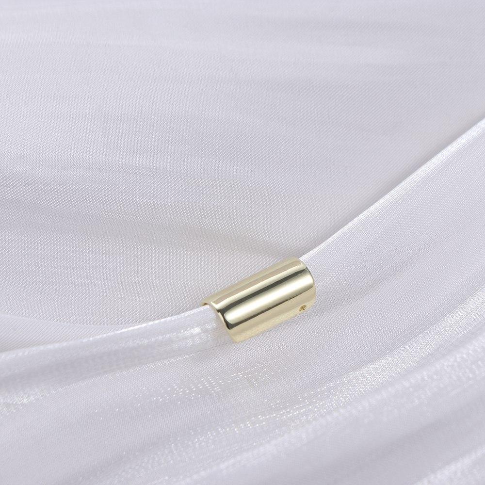 Copper Ear Bone Clip Solid Color Fake Ear Cuff Punk Long Tube Clip Earring  Piercing Jewelry