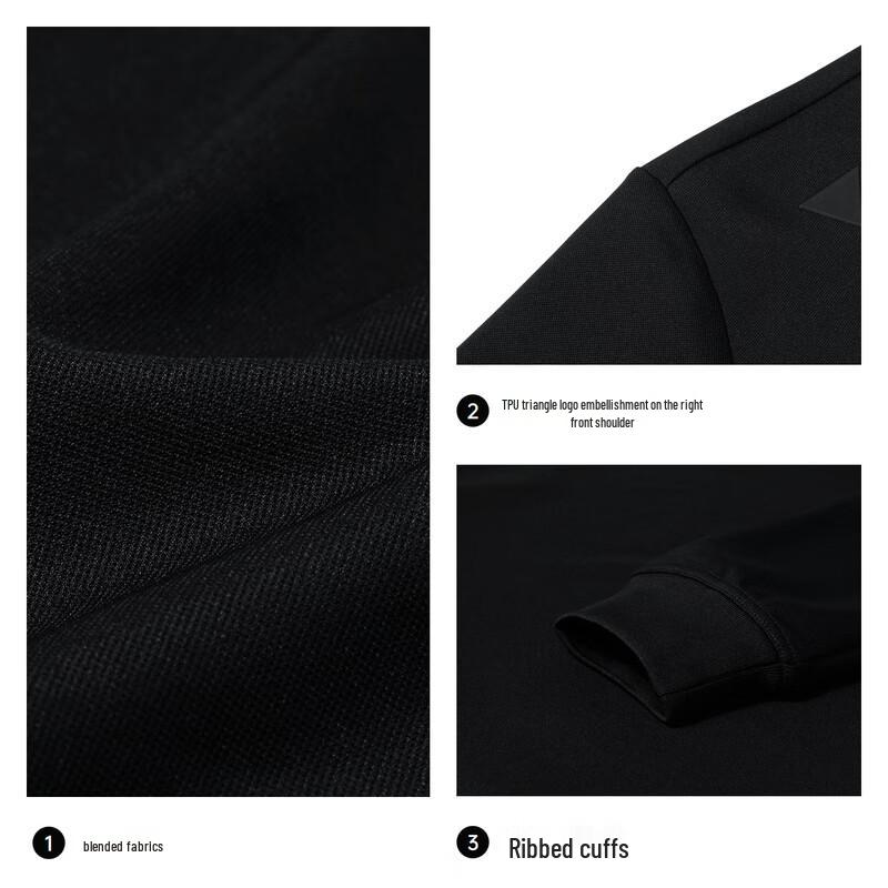 Septwolves Men's Easy-Care Pullover Round Neck Long Sleeve Sweatshirt