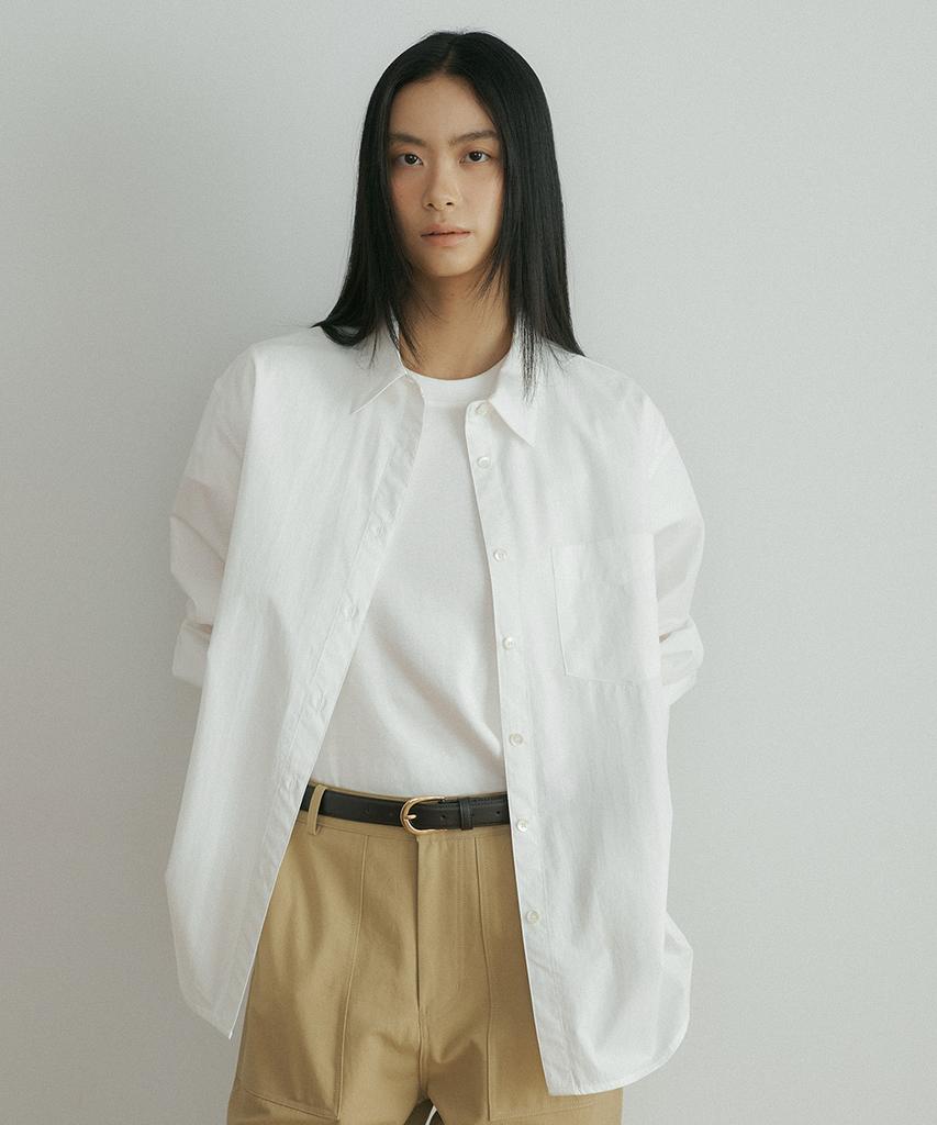 Lingseoul Standard Bio Shirt-Ivory