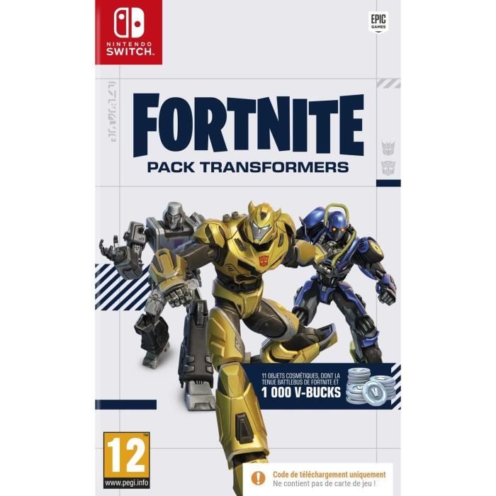 Fortnite Pack Transformers - Gioco Nintendo Switch