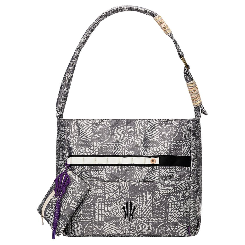 New Anta Basketball Collection Polyester Jacquard Fabric Combo Bag Crossbody Bag Regular Unisex Dark Gray 192531142-1
