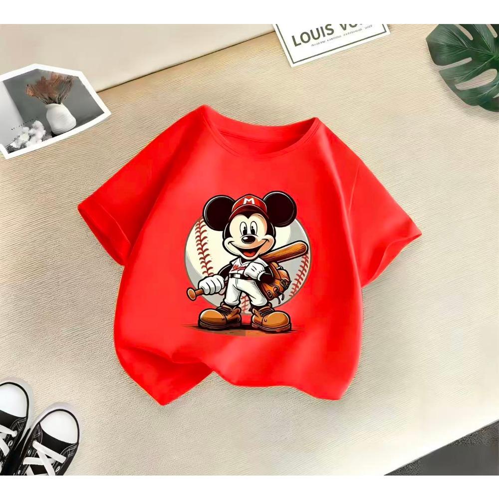 Pattern summer children's T-shirt fashionable street casual wear