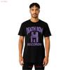 Death Row Records Black And Purple Crewneck T Shirt Medium Vintage Designer Clothes Soft Comfortable