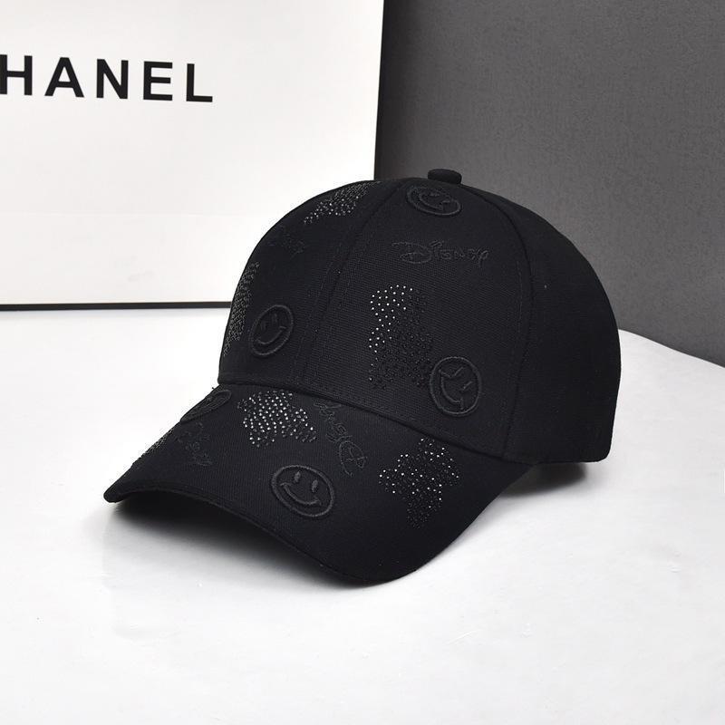 Baseball Smiling Cap Bear Girl Spring Summer Outdoor Sports Shade Breathable