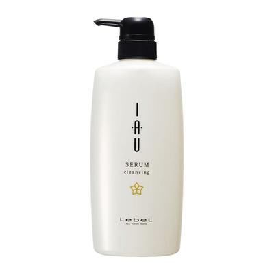 LEBEL IAU Serum Cleansing Moisturizing Sampon pentru par indisciplinat, incretit, 600 ml