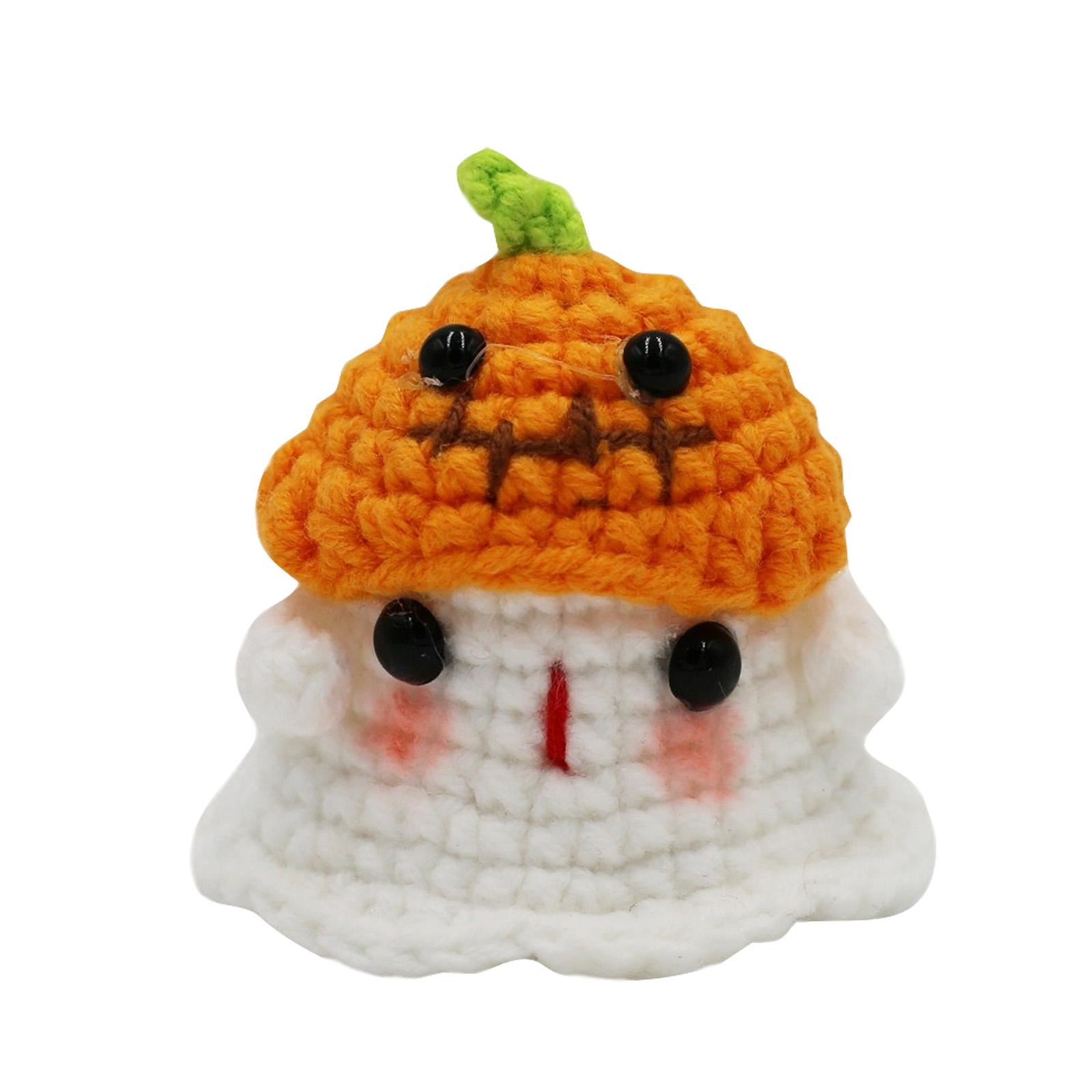 

Cute Crochet Doll Accessories For Halloween Car Decorations, Hanging Decorations For Car Rearview Mirrors, For Women, Men, Bags And Family Gifts One Size