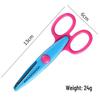 Children's Safety Scalloped Craft Scissors for DIY Scrapbooking and Art, Ages 3-6