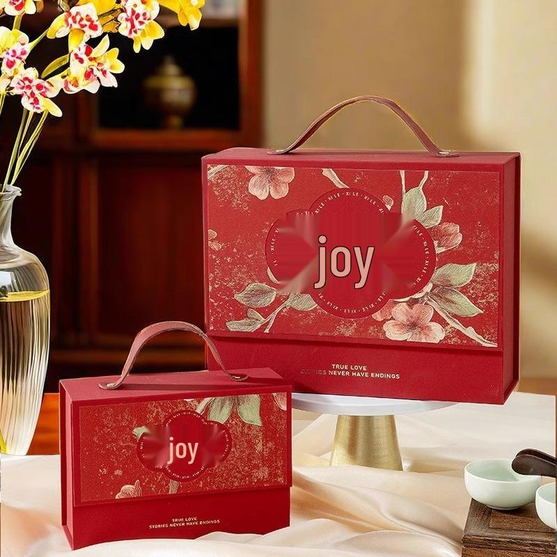 Chinese Style Wedding & Engagement Candy Gift Box - Bridesmaid Favor Packaging 19×13×7CM