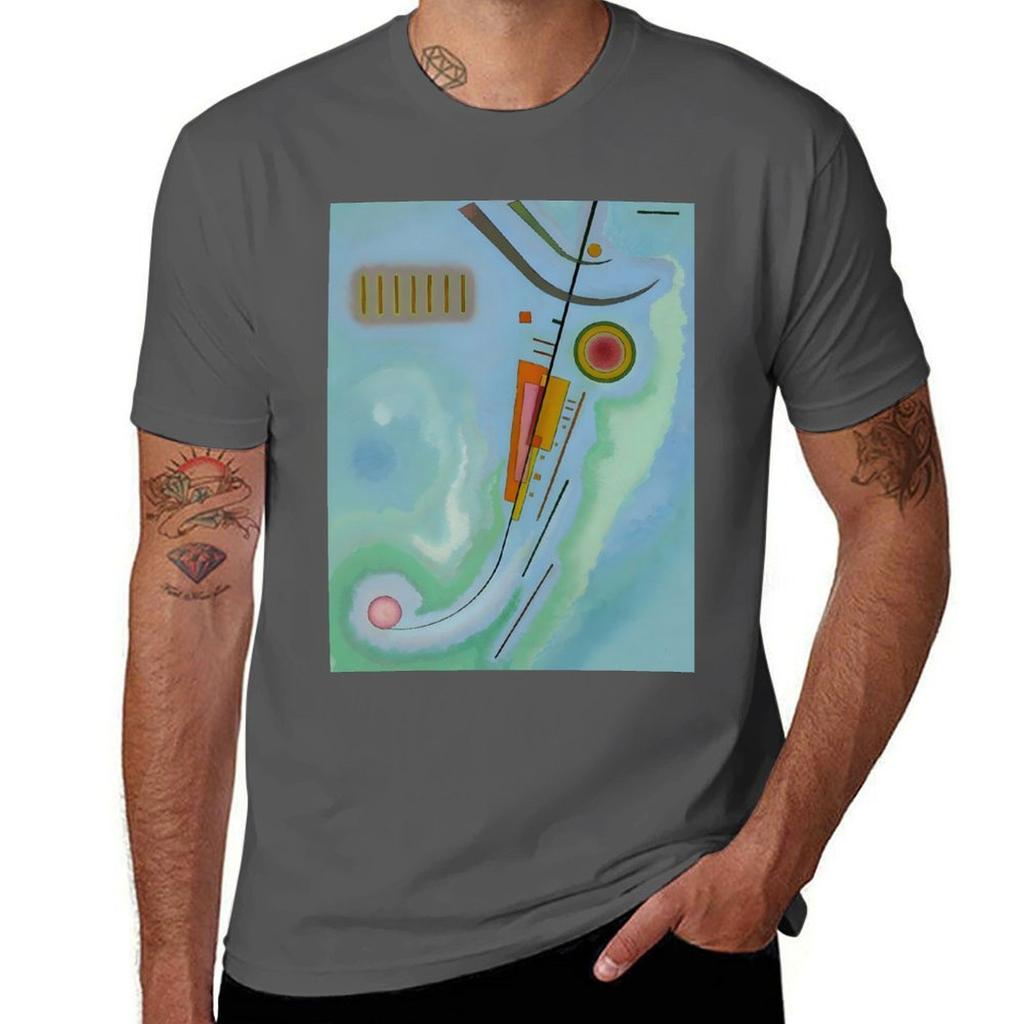Wassily Kandinsky Tshirt Trendy Casual Short Sleeve Shirt