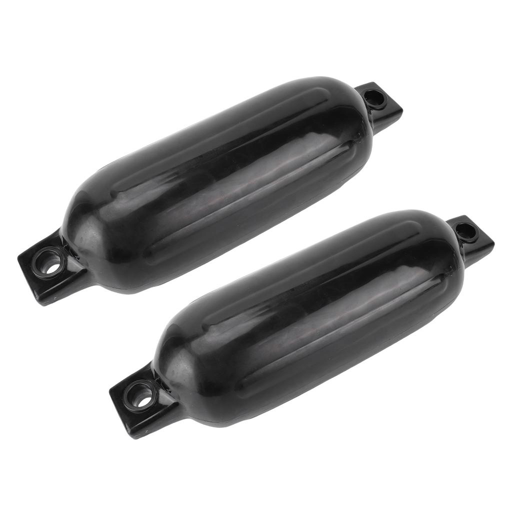Aufblasbarer Bootsfender PVC Leicht Tragbarer Bootsanlegefender mit Schwarzem Seil für Yachtschiffe
