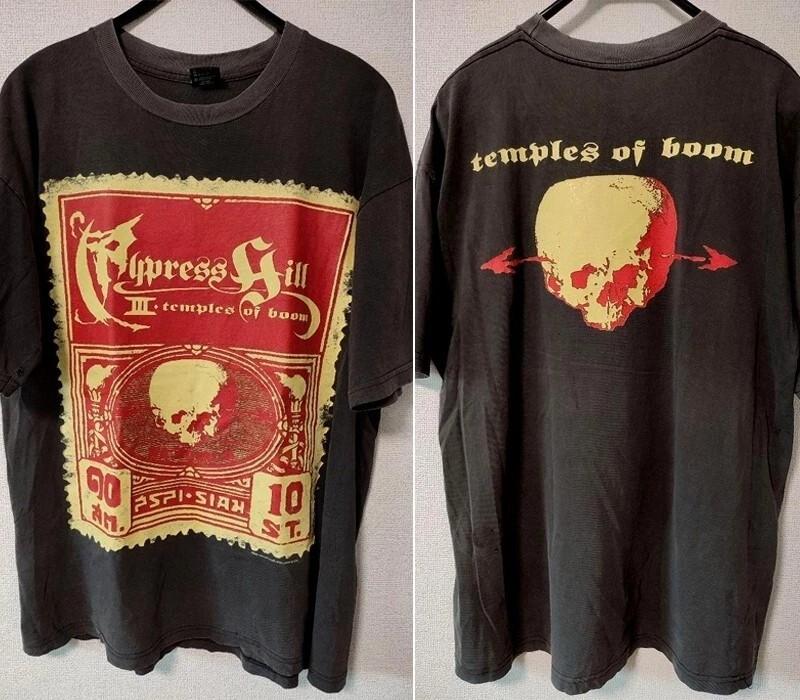 

90s Cypress Hill Retro T shirt black tee 2 side Heavy cotton vtg Men Women Unisex T-Shirt XXXXL