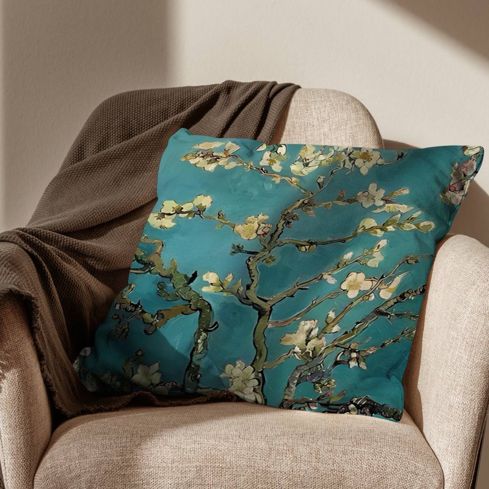 Vincent Sunflowers Van Gogh Pillow Case Office Cushions Suitable For Sofa Car Bedroom Decorative Cushion Cover