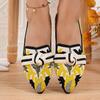 Pointed Flat-soled Single Shoes Large Size Fashion Fly-woven One-pedal Casual Women's Shoes