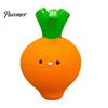 Durable Rubber Puppy Toys Carrot Shape Squeaky Dog Toy, Latex Interactive Pet Safe Teething for Puppies Elastic Chew Toy Small Dogs Boredom Relief And