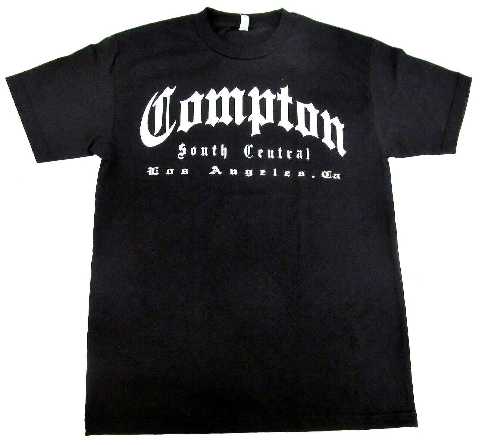 

Футболка COMPTON NWA 213 Южный Центральный Лос-Анджелес Калифорния Футболка Взрослая Мужская Черная Новая XL