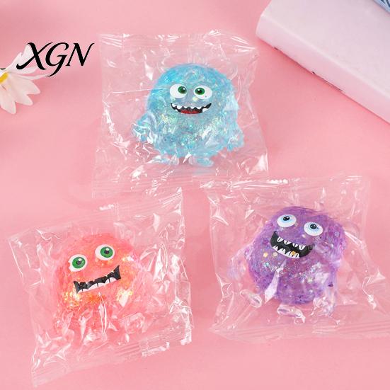 Soft Stress Ball Demon Squeeze Toy Slow-Rising TPR Fidget for Safe Relief Cute Decompression Gadget Kids Adults
