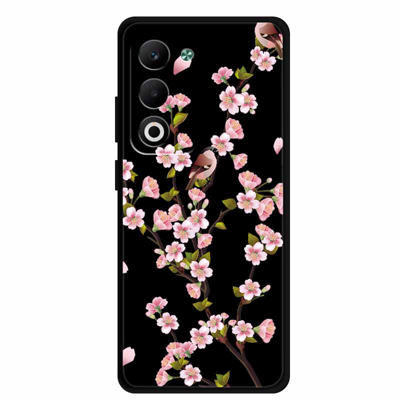 Coque For OPPO A5m A5i Pro Case Cartoon Cat Black Silicone TPU Soft Phone Case For OPPO A5 5G 4G Global Back Cover Case Funda