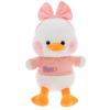 Plush Duck Toy With Bowknot For Kids And Girls Gift In Super Soft Short Plush