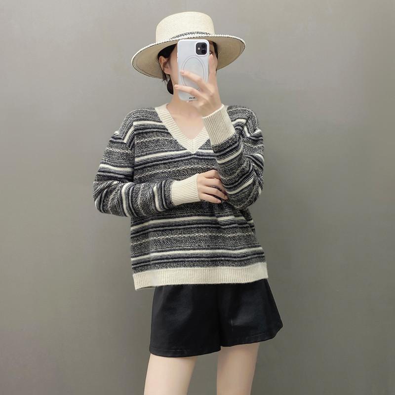 Qinghe 100% Pure Cashmere Women's Sweater - Ultra Soft Luxury Winter Pullover