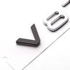 ABS V6T V8T Fender Side Body Emblem Logo Tail Trunk Rear Badge Sticker Decal For 99a S3 S4 S5 S6 S7 S8 A3 A4 A5 A6 A7 Q3 Q5 Q7a99