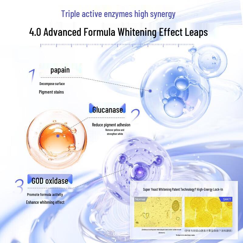 Saky Enzyme Whitening Toothpaste