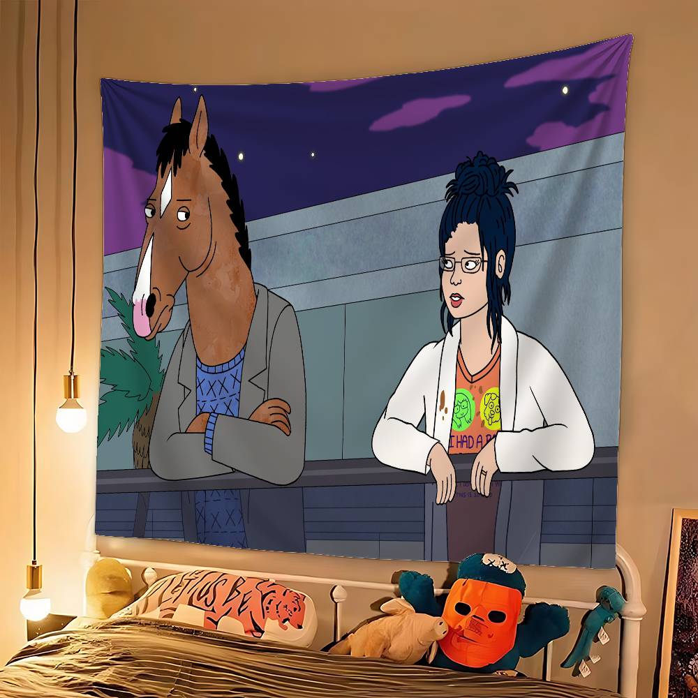 BBojack HHorsemans Tapestry Customizable Tapestries Of Various Styleswall Hangings Celebrity Photo Printingwall Hangings